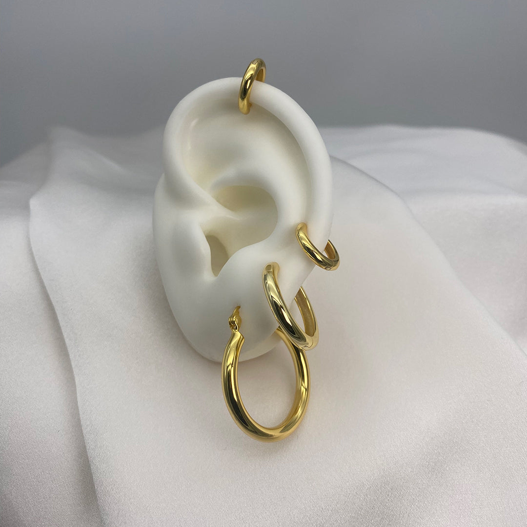 Auskarai BIG HOOPS