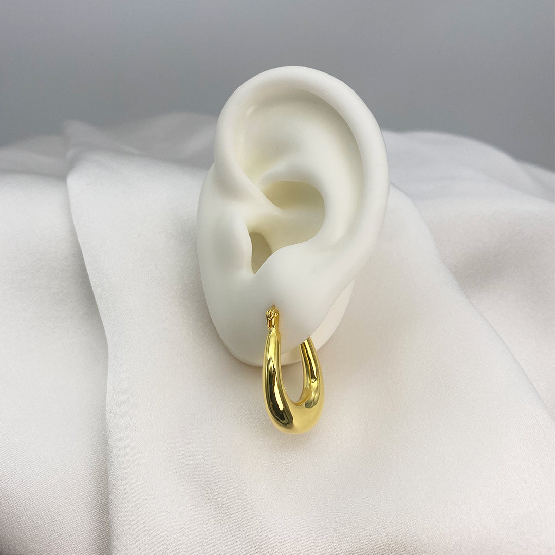 Auskarai BOLD HOOPS