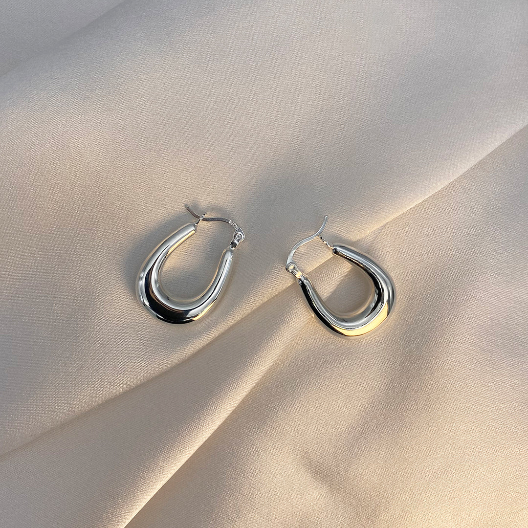 Auskarai BOLD HOOPS